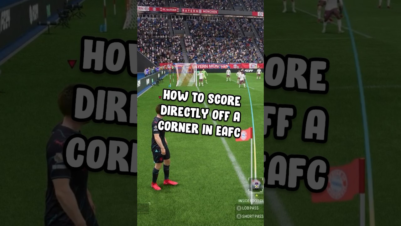 Meta corner strategy in FC24! 🫡