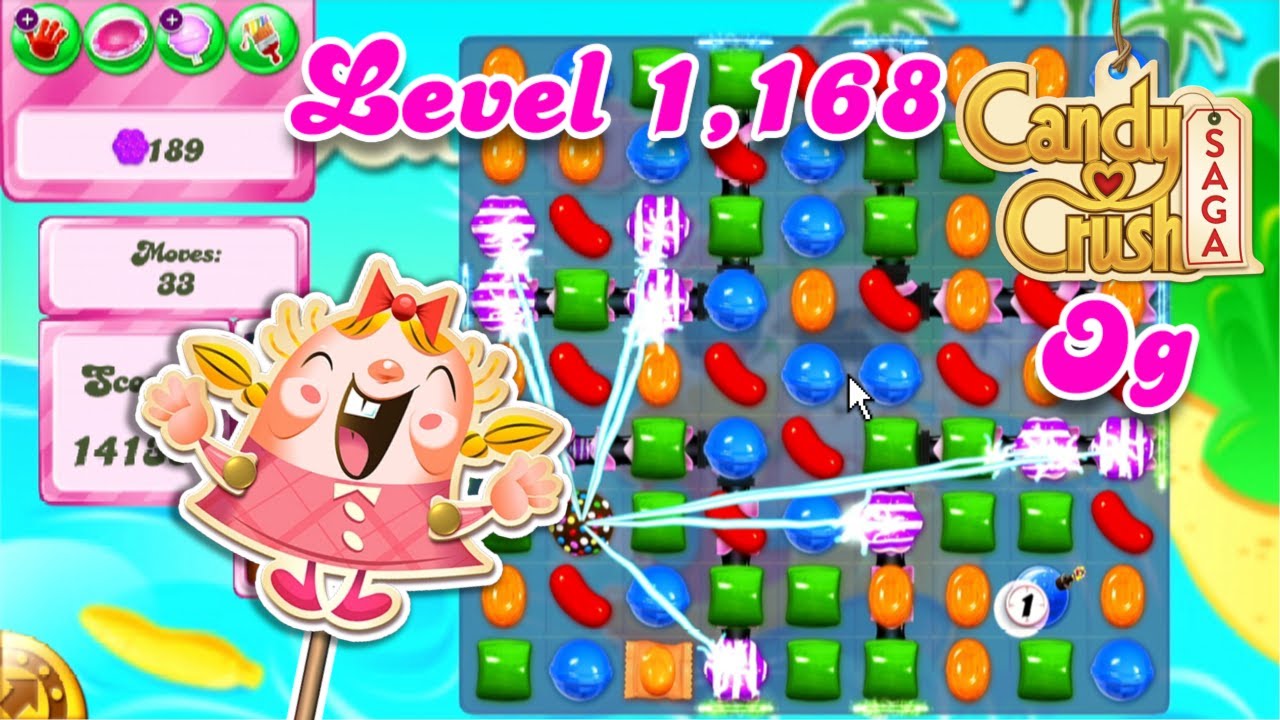 Level 1,168 - 2016 OG Candy Crush Saga