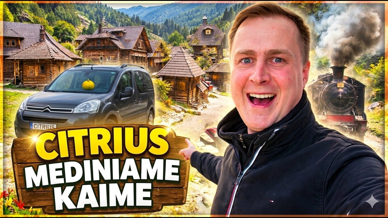 CITRIUS MEDINIAME SERBIJOS KAIME VAŽINĖJA SU 100 METŲ TRAUKINIU | 6