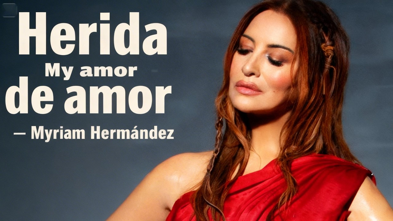 Herida de Amor – Miriam Hernández💔 Canción Romántica Inolvidable