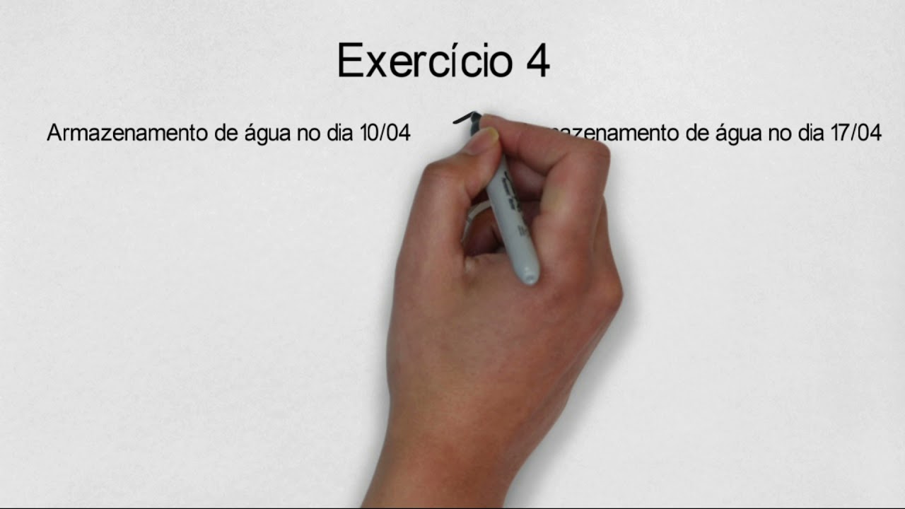 Exercício 4 - Armazenamento de água no solo