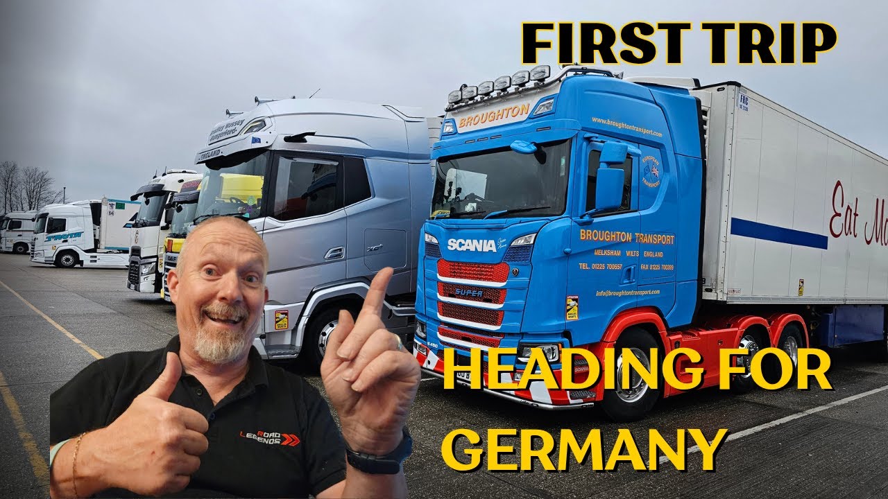 Euro Trucking Я еду в Германию