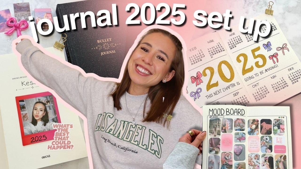 BULLET JOURNAL 2025 SET UP 💫 starte JETZT dein journal!