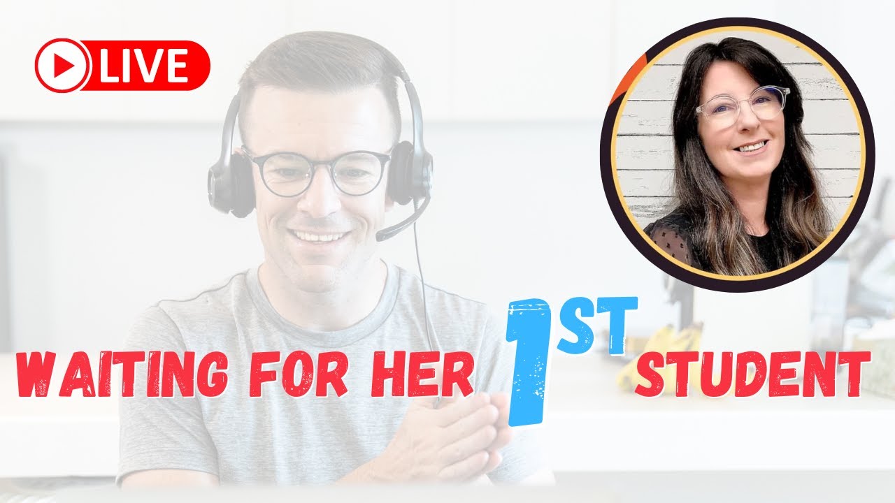 This independent ESL teacher is ready to go but she doesn't have students yet....