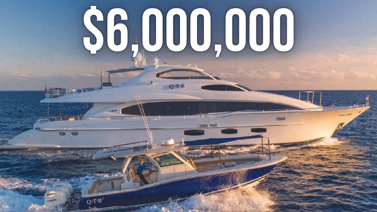 Тур на суперъяхте Lazzara 116 футов за 6 000 000 долларов | Обзор роскошной чартерной яхты