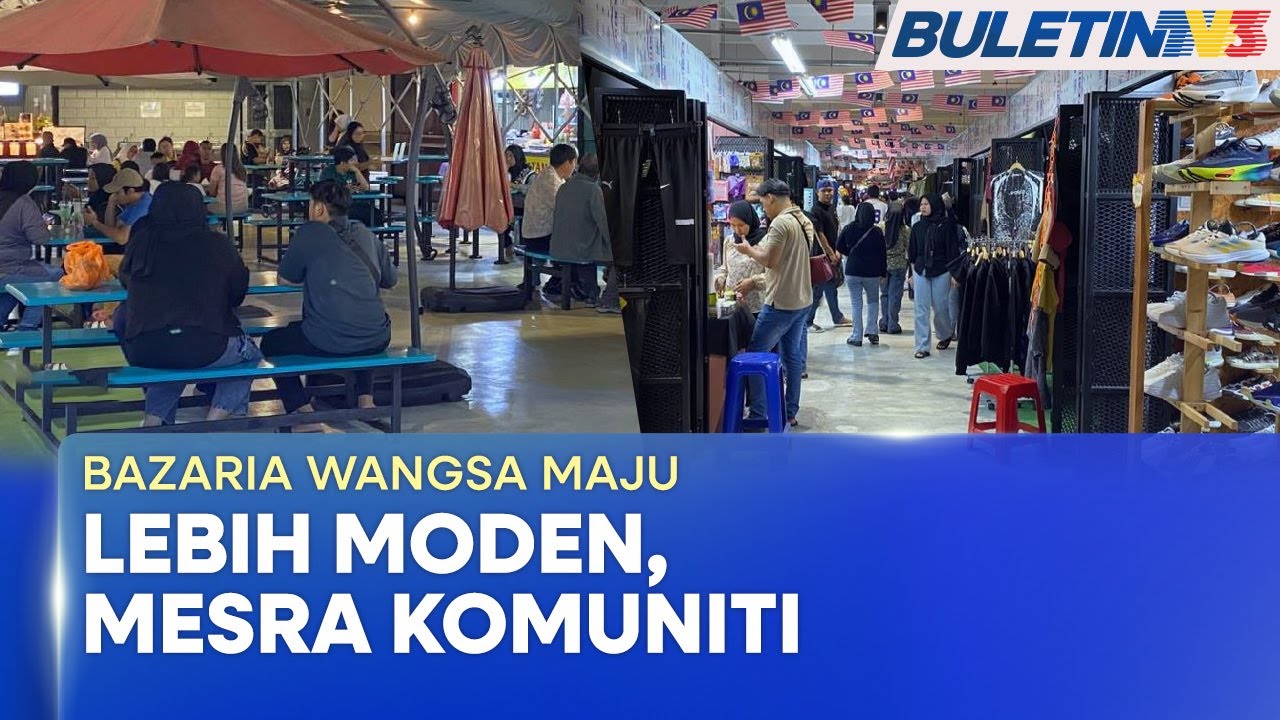BAZARIA WANGSA MAJU | Mesra Komuniti, Naik Taraf Peniaga Bazar Larut Malam (BU)
