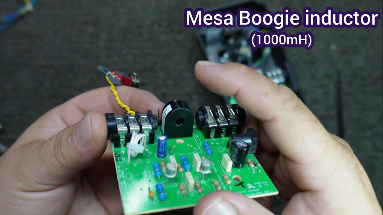 CryBaby “Vintage Nightmare V2” (Mesa Boogie inductor, BC109 transistors, 3Way Voicing toggle)