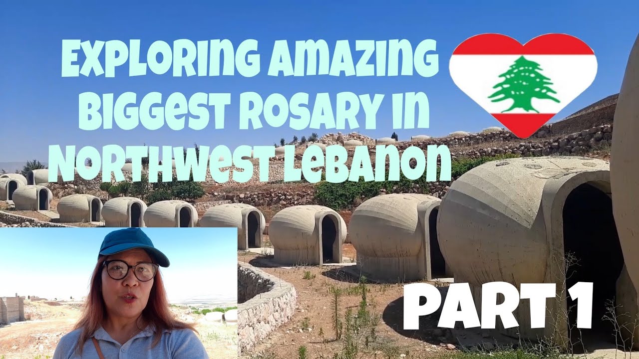 Exploring in Amazing Biggest Rosary Deir El Ahmar Northwest Lebanon  #biggest #rosary