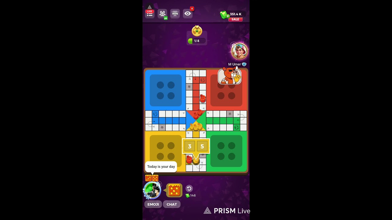 Ludo star Live gameplay