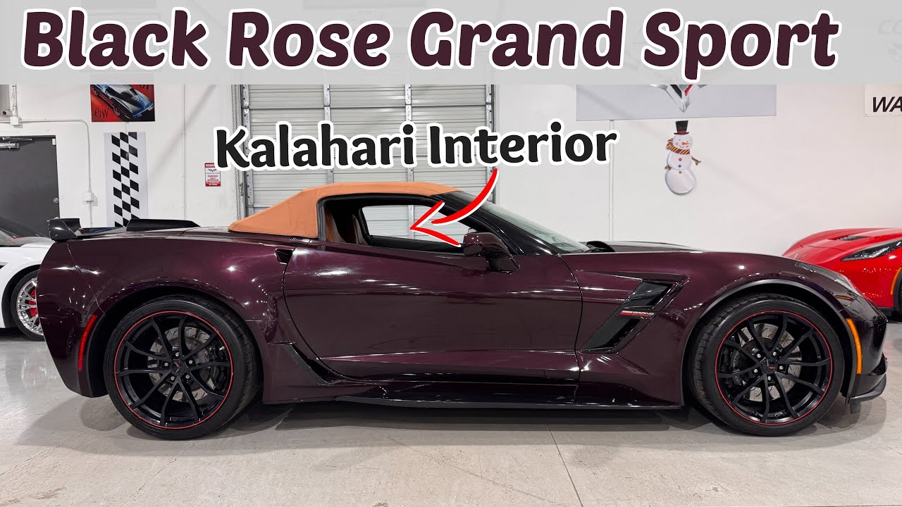 2017 Corvette Grand Sport Convertible - Rare Color