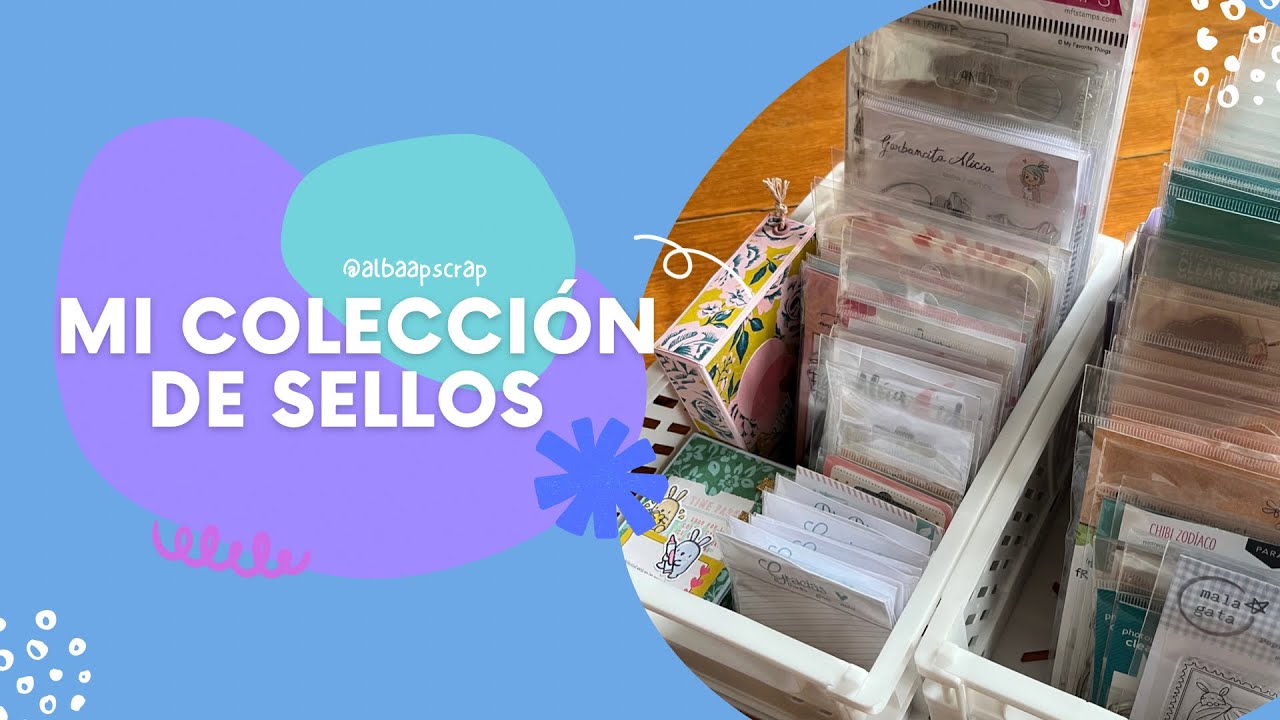 MI COLECCIÓN DE SELLOS | Scrapbook: Mi tienda de arte, Art Creatiu, Rita Rita y mucho más