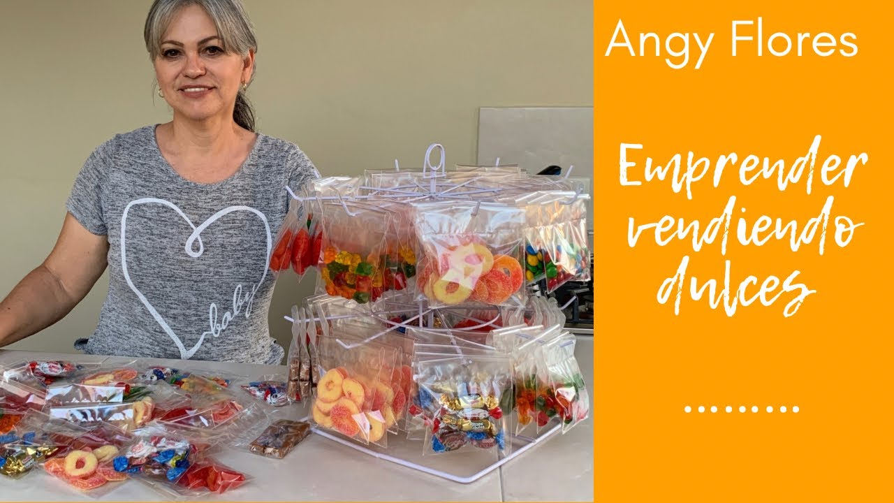 Emprender vendiendo dulces en bolsitas