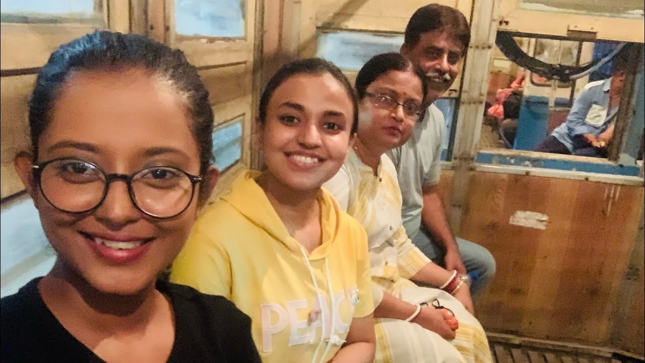A day with Annwesha || Her first tram ride & many more ||