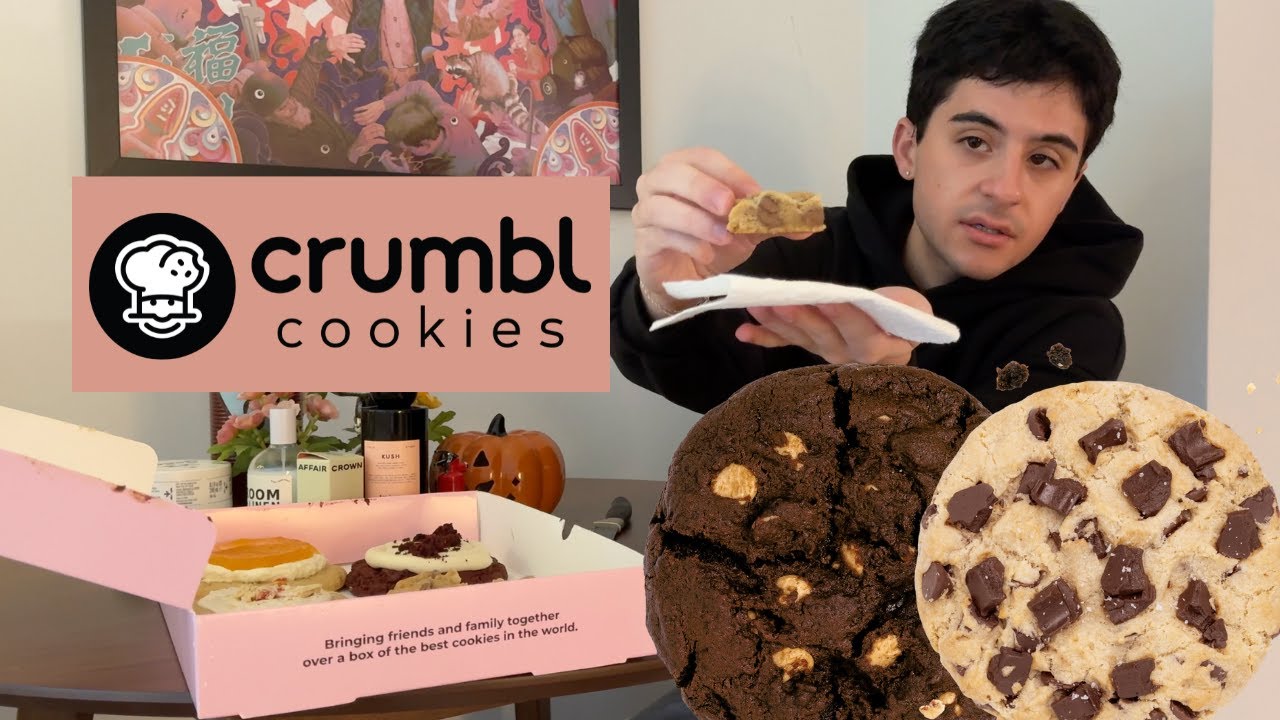 trying CRUMBL COOKIE for the FIRST TIME