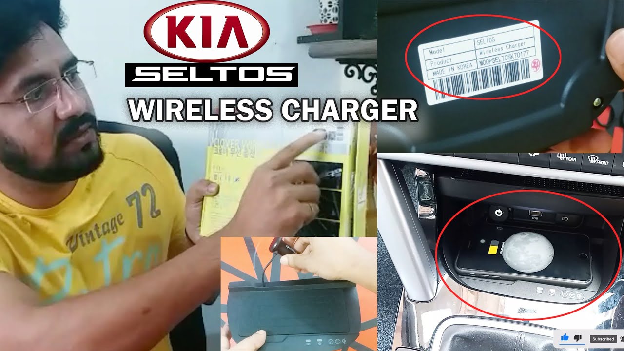 KIA Seltos Wireless Charger | HTE, HTK, HTX, HTX AE | Auto Clover