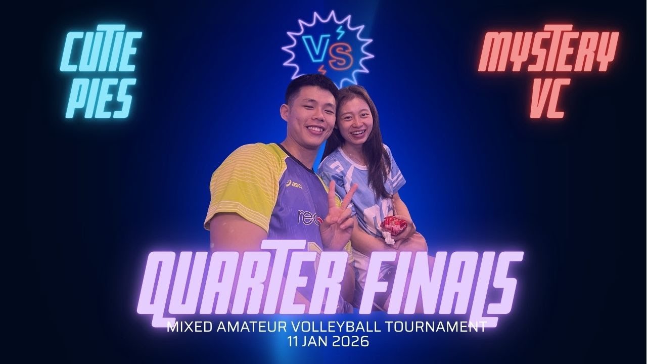 Quarter Finals • Cutie Pies vs Mystery VC | Amateur Mixed Volleyball Tournament 11/1/2026