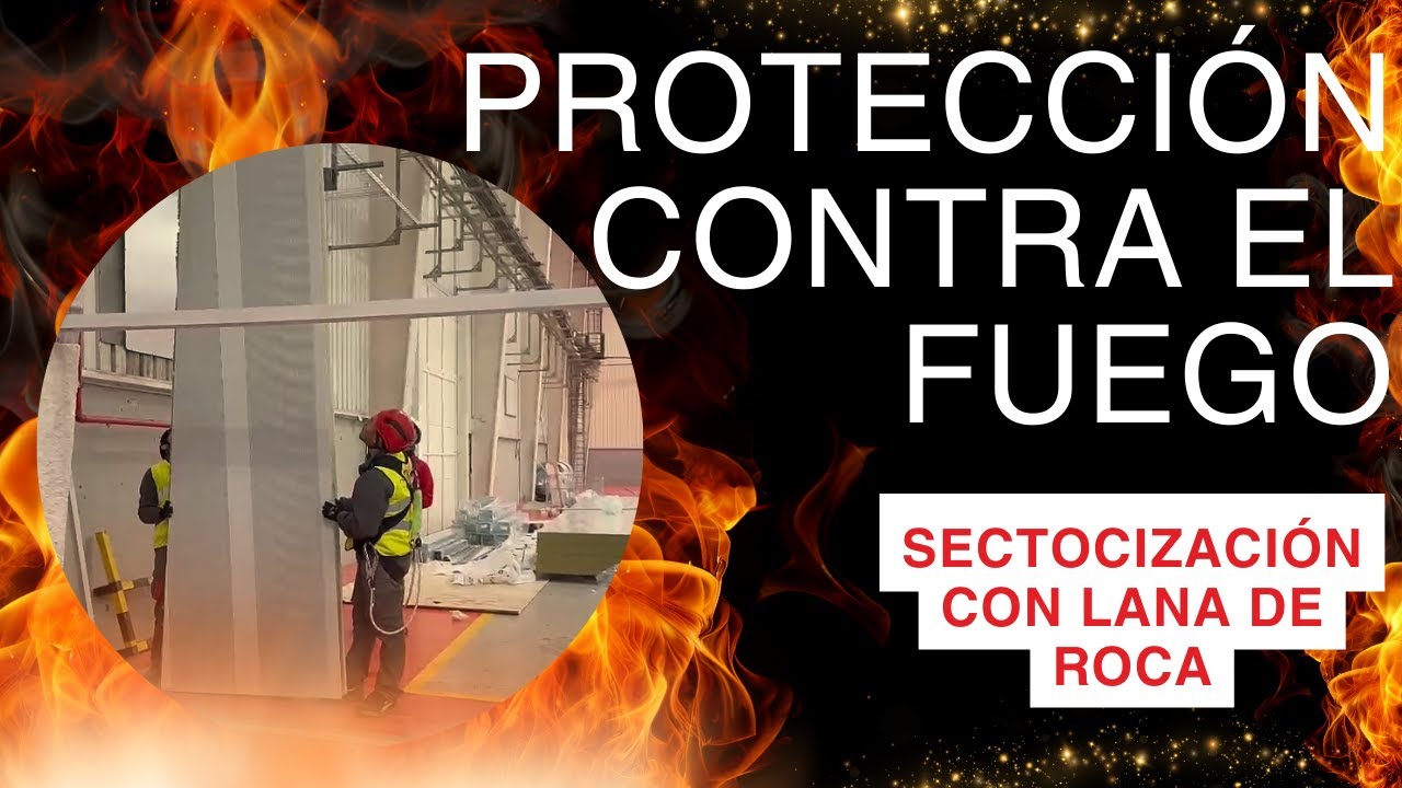 ¿Qué es la sectorización contra incendios? | Protección pasiva con lana de roca