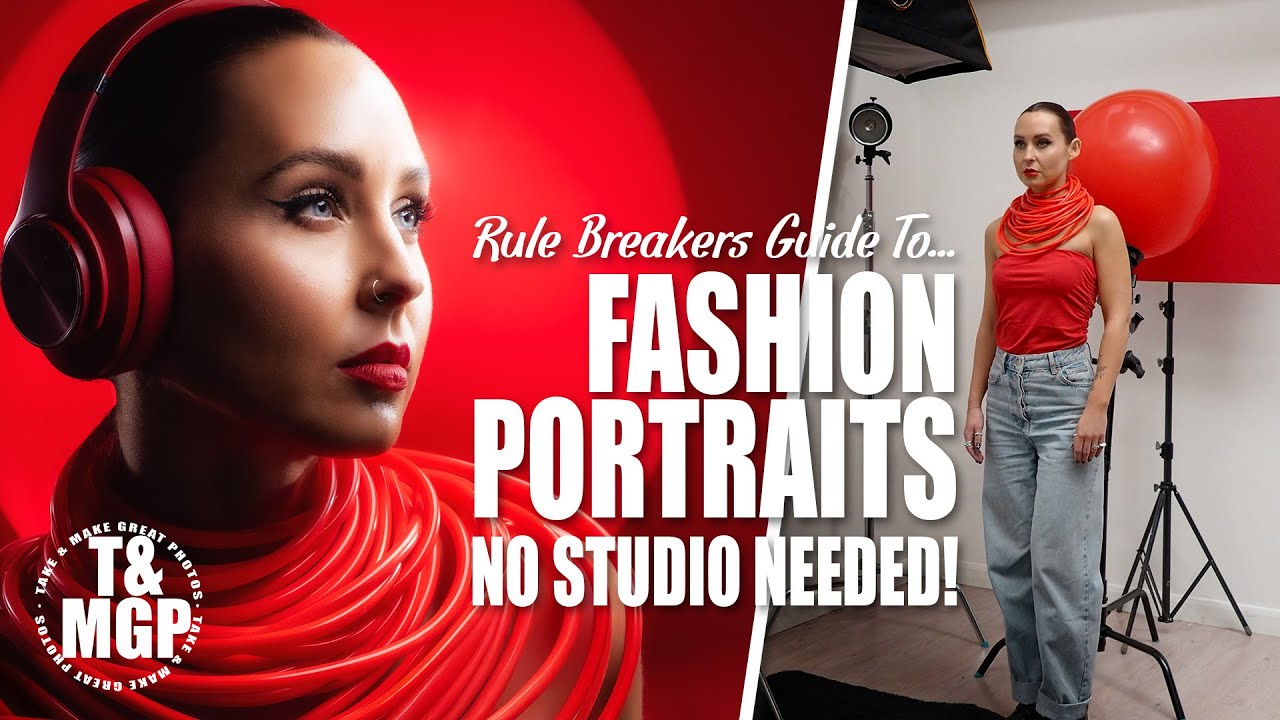 Fashion Portraits Without a Studio?! Learn HOW! | Take & Make Great Photography with Gavin Hoey