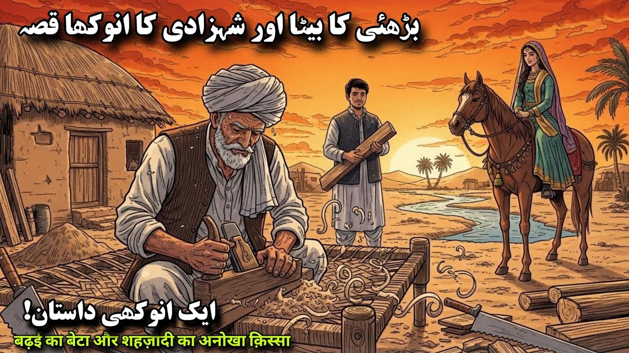 Barhai Ke Bete Aur Shahzadi Ka Anokha Qissa || Moral Stories in Urdu || Hindi Moral Stories
