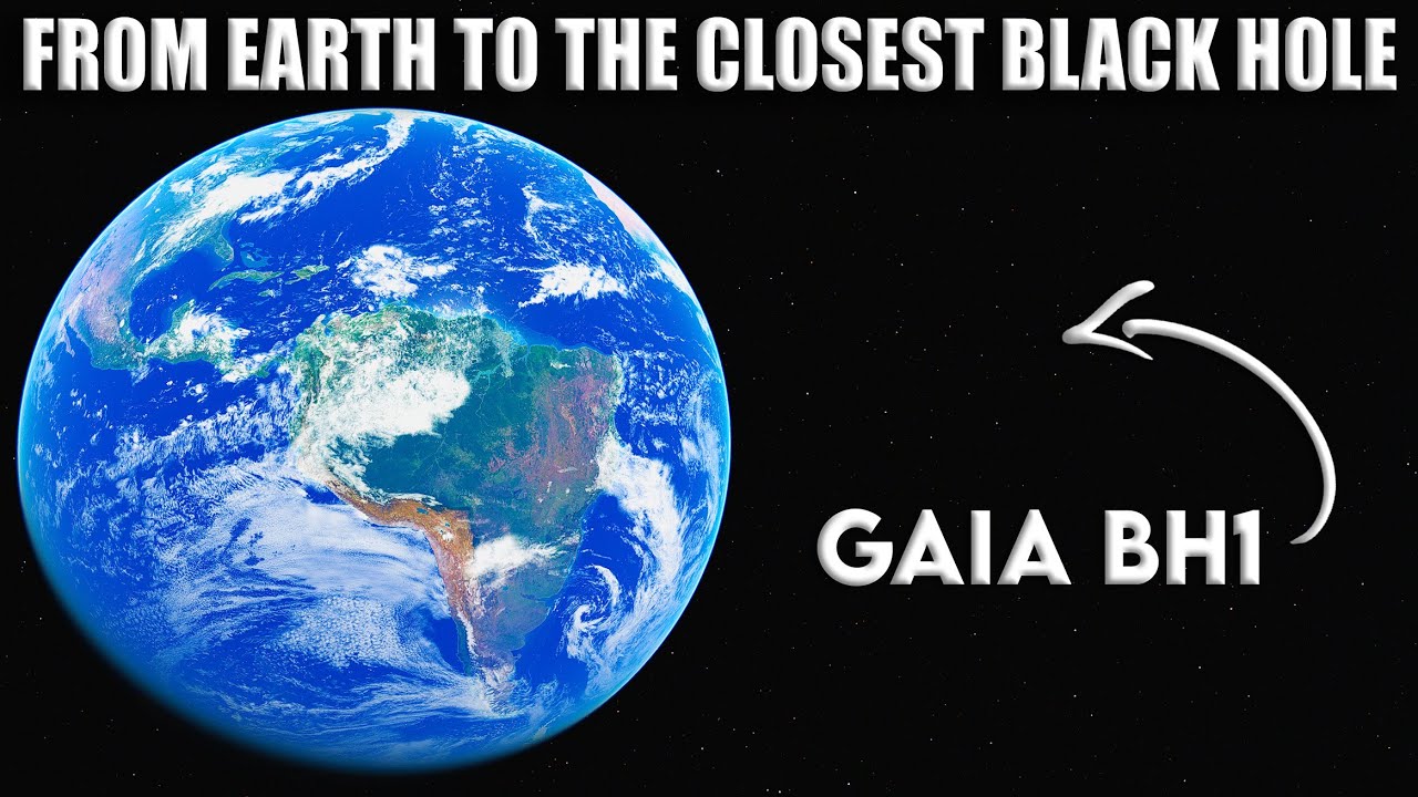 Traveling from Earth to the Five Closest Confirmed Black Holes - Space Engine