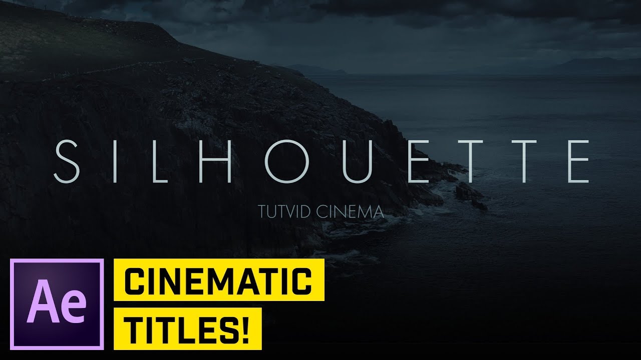 Clean Cinematic Titles in After Effects CC