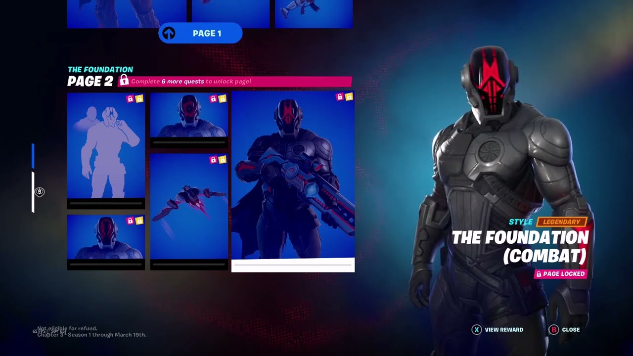 The Foundation PAGE 2 REVEALED! | Fortnite Chapter 3