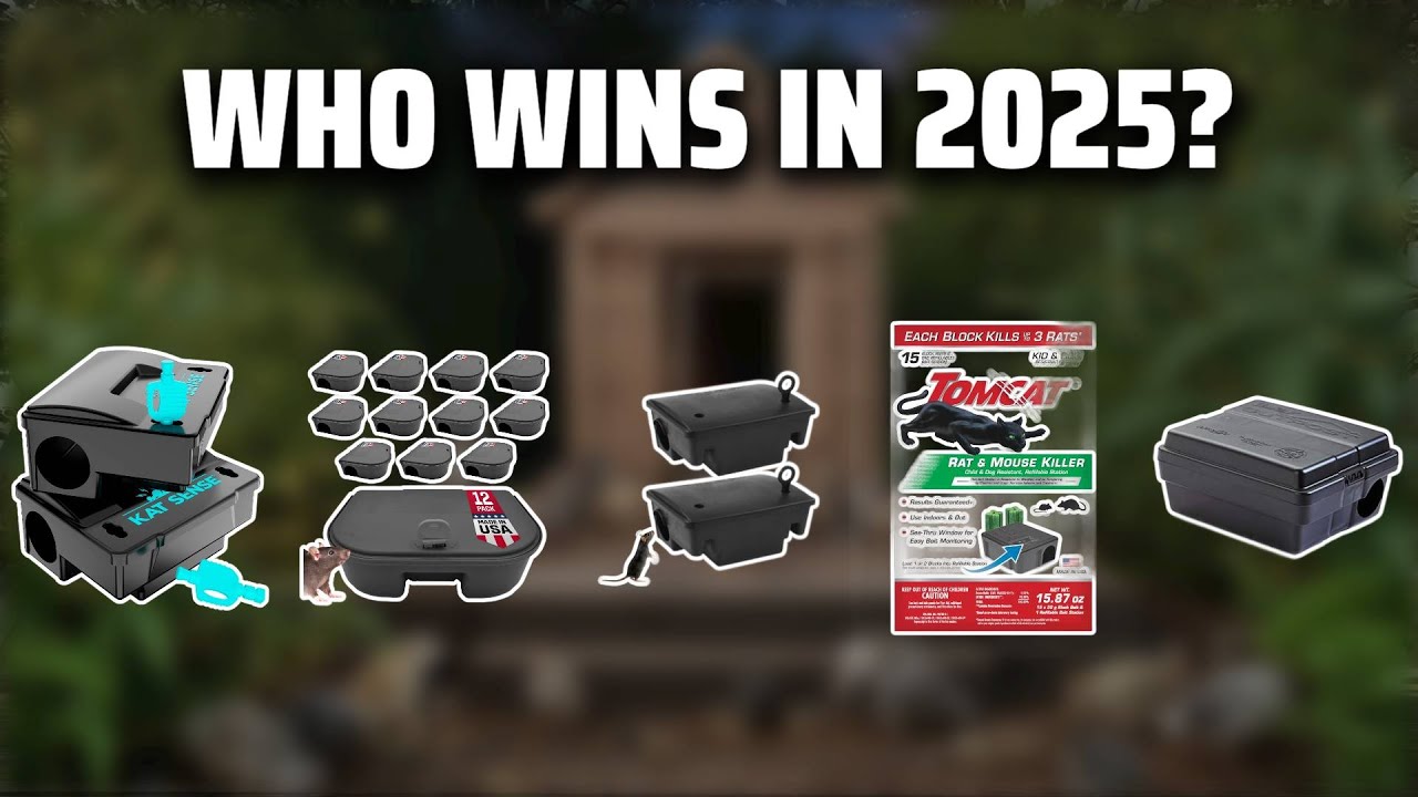 The Top 5 Best Outdoor Rat Bait Station in 2025 - Must Watch Before Buying!