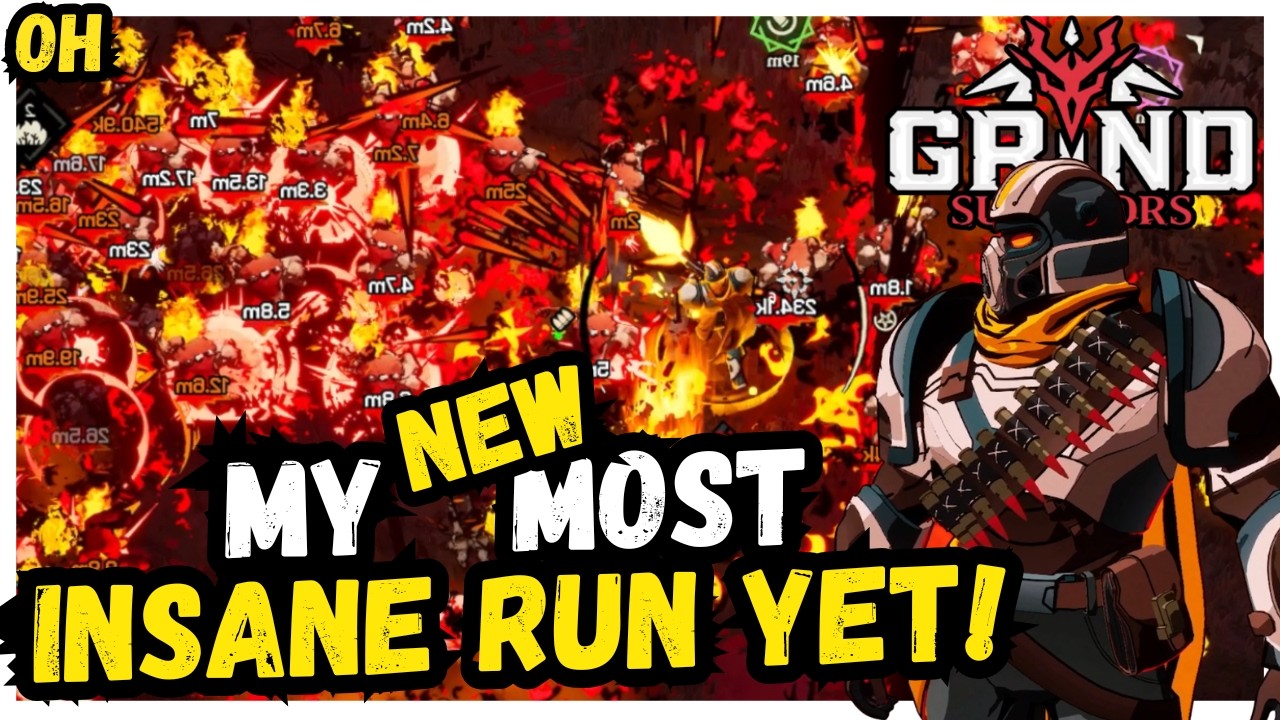 WAIT...This Was Actually My Most INSANE Run Yet! Grind Survivors!