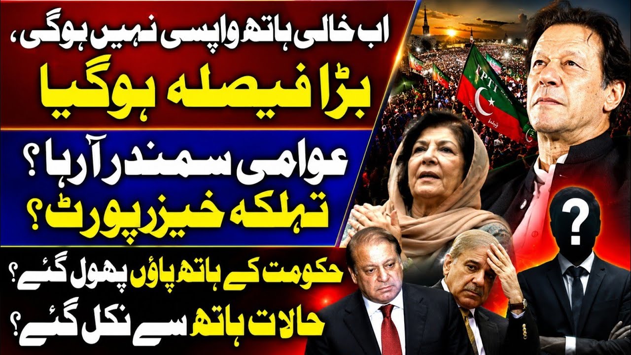 Major Decision Shakes Pakistan Politics || Is a Massive Public Response Coming? || Gov of Pakistan .