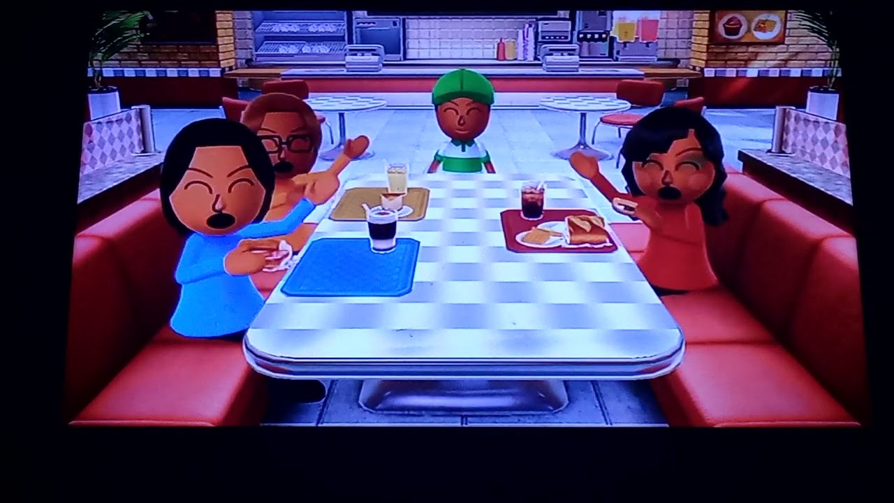 Wii Party U Feed Mii Whitney vs T.T Lisa vs Lue vs Michelle (Ladies Only) 
