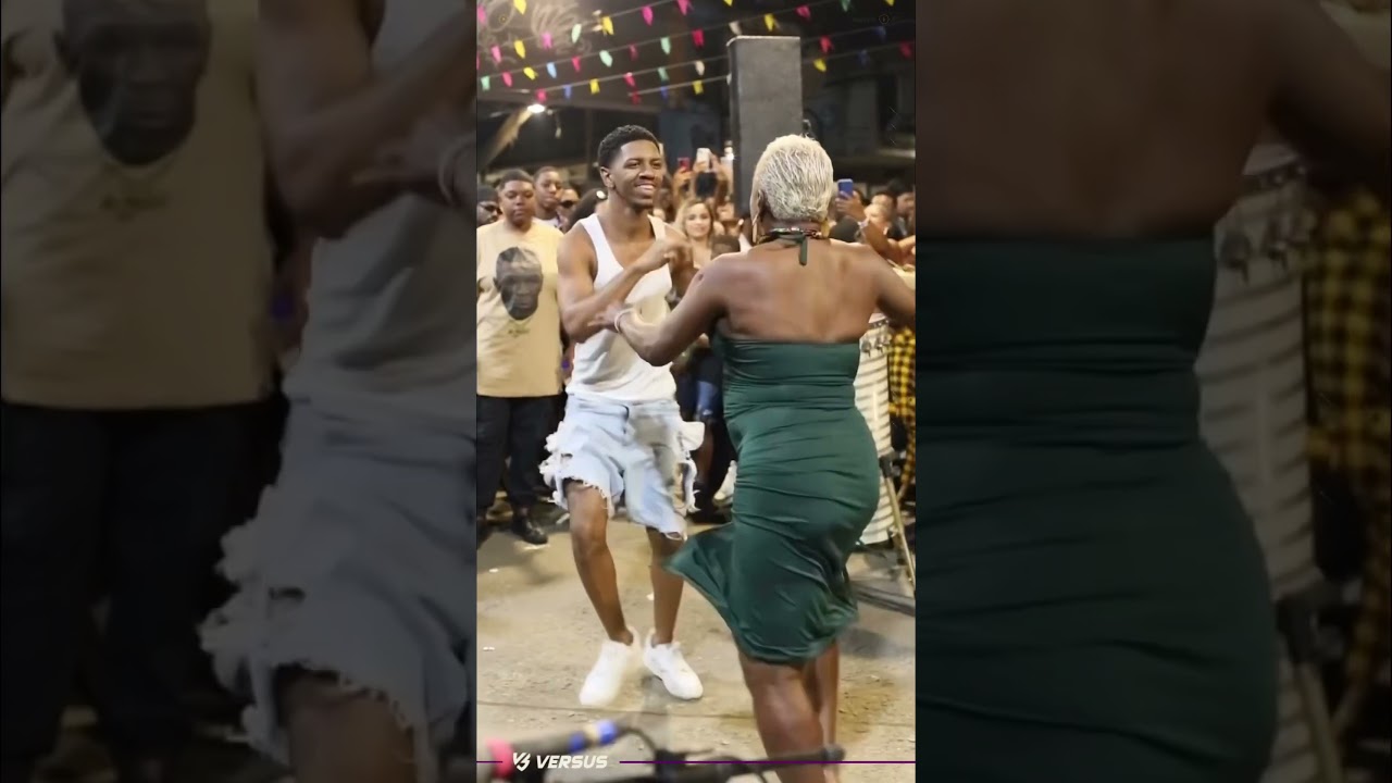 RAINHA! Aldione Senna, passista multipremiada no Carnaval, chama D&rsquo;Angola para sambar e d&aacute; show