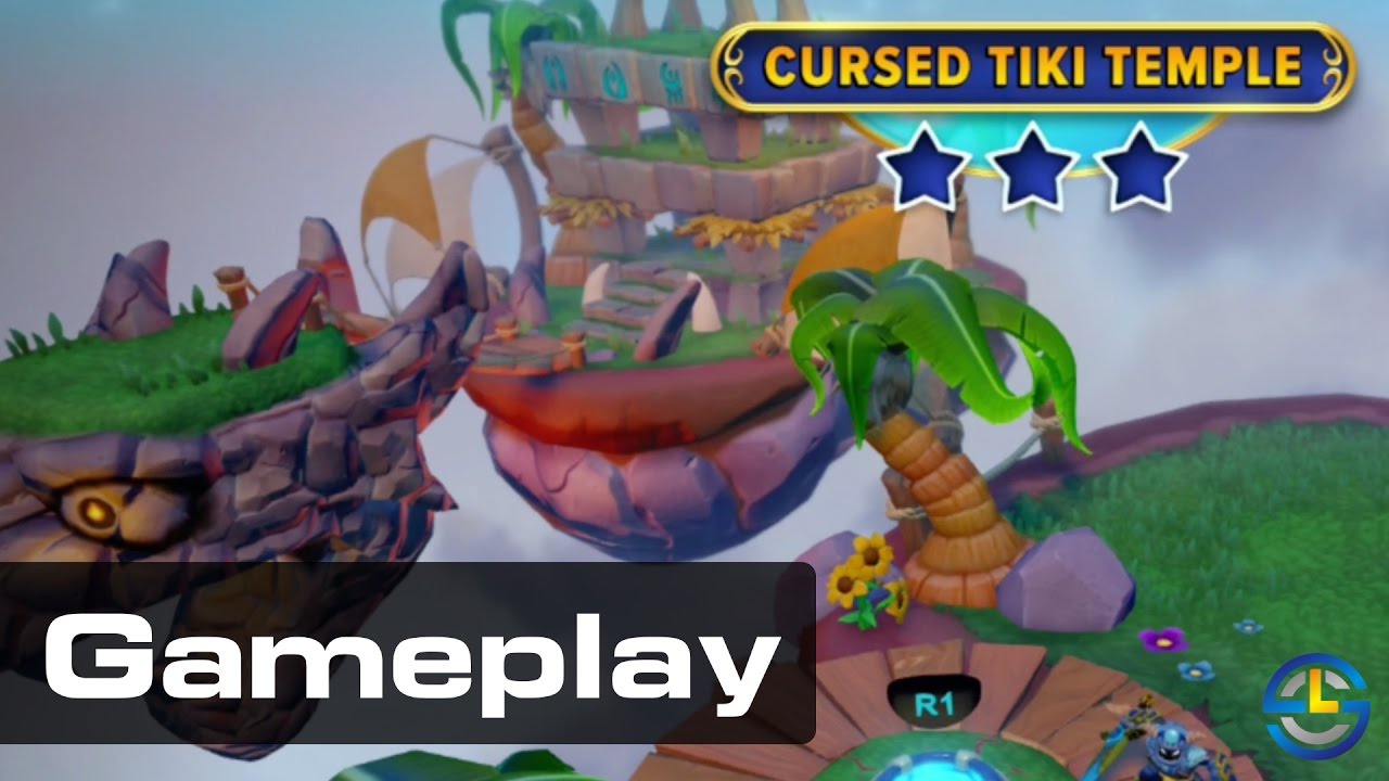 Skylanders Imaginators Cursed Tiki Temple Level Pack Gameplay