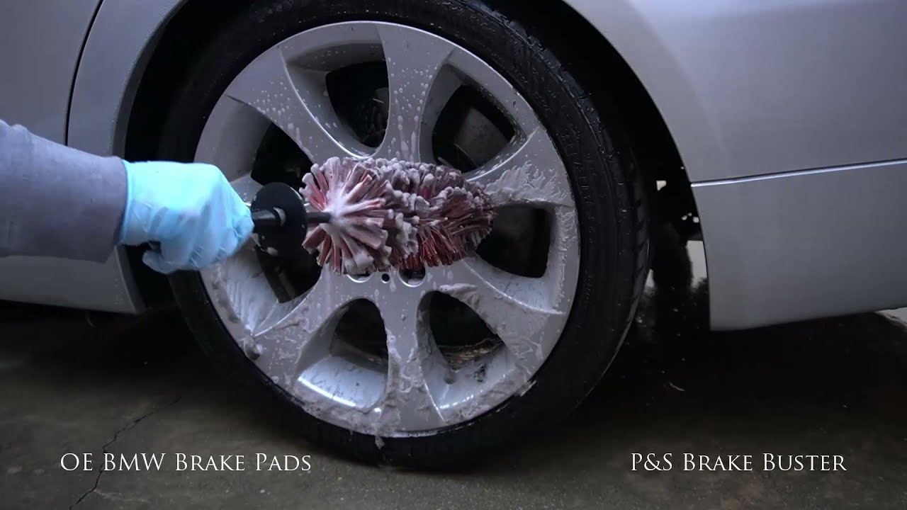 Wheel Cleaner Visual Comparison on BMW & Stoptech Brake Dust
