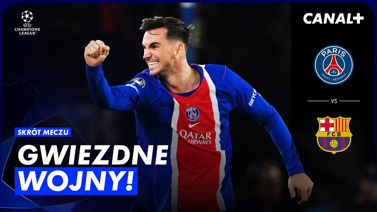 PARYŻANIE KR&Oacute;LUJĄ W PARKU KSIĄŻĄT! FUTBOL Z INNEJ PLANETY! PSG - BARCELONA, SKR&Oacute;T MECZU