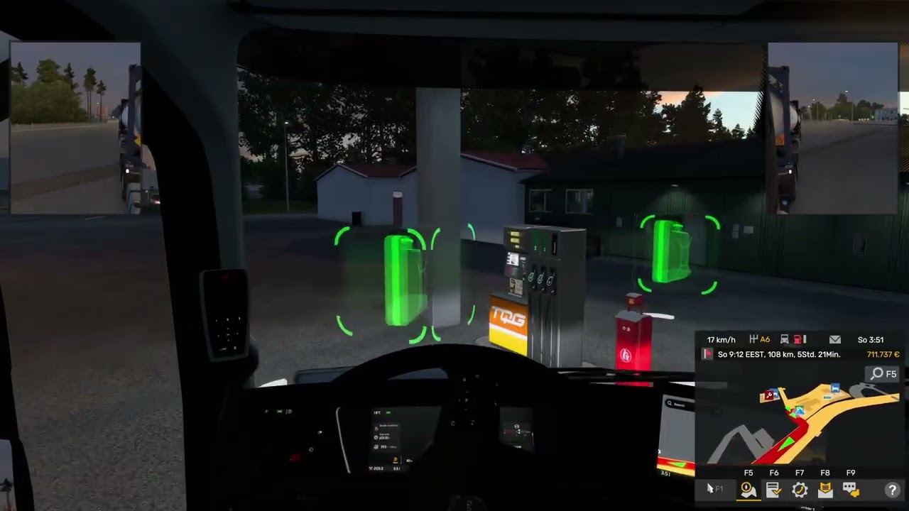Euro Truck Simulator 2 - Neue PROMods 2.80, neuer LKW, älteres Savegame mit wenigen LKW