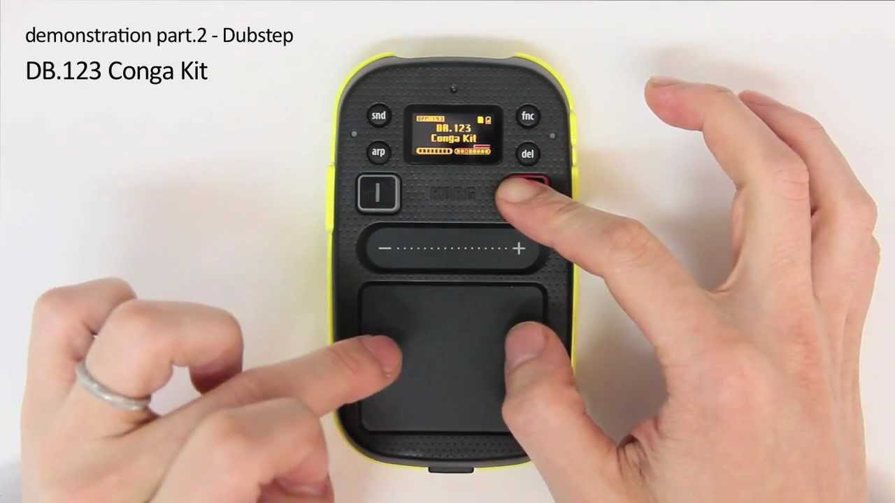 KORG kaossilator 2 : demonstration part.2 - Dubstep