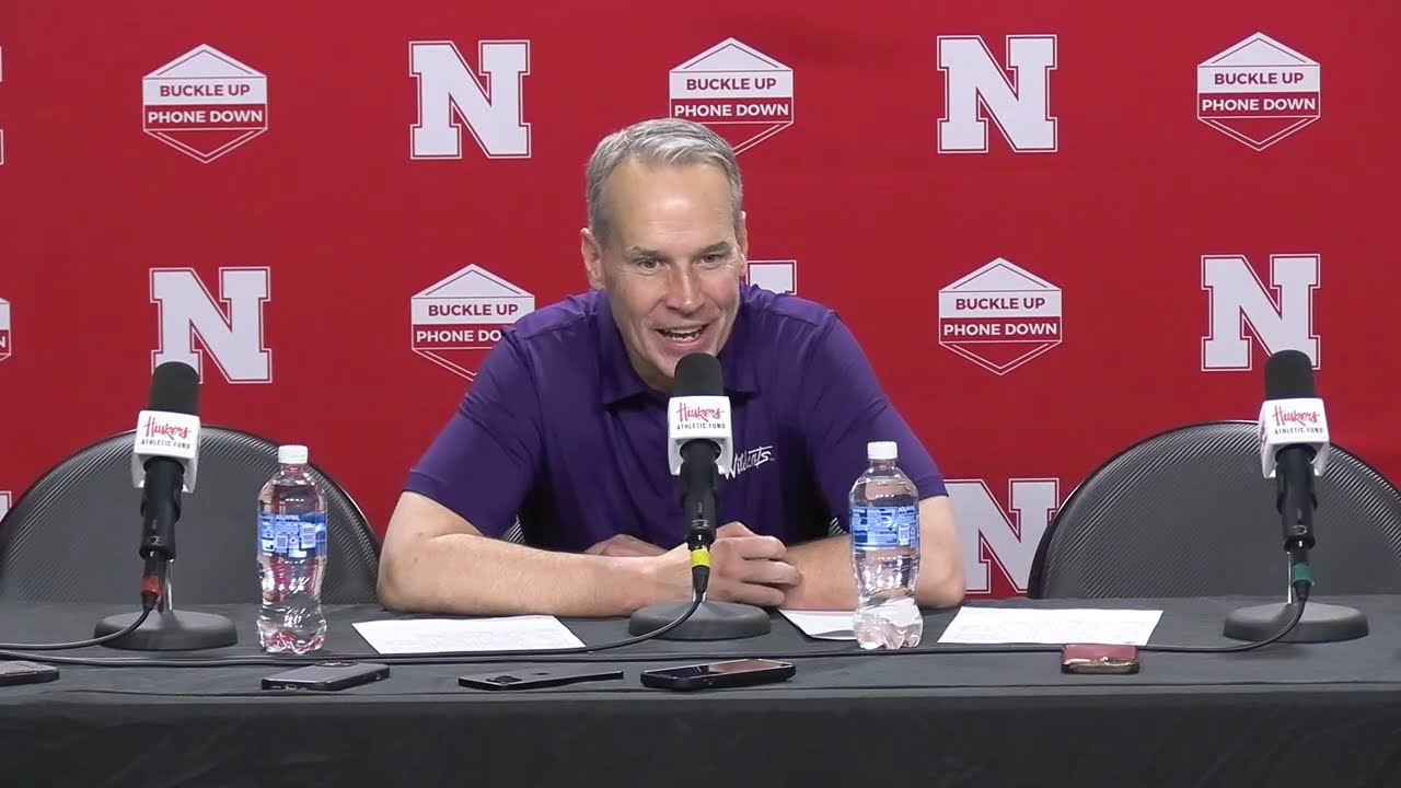 Men's Basketball - Nebraska Postgame Press Conference (2/14/26)