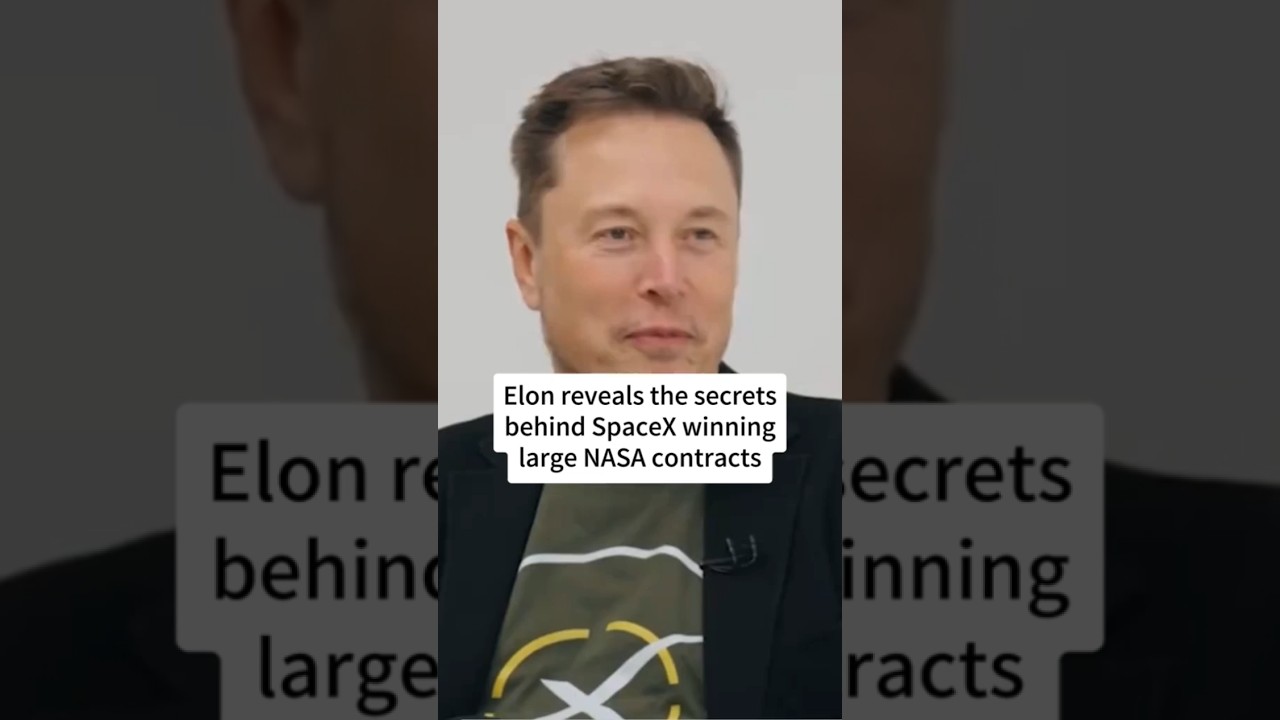 Elon musk explain how he become the biggest government contracts 