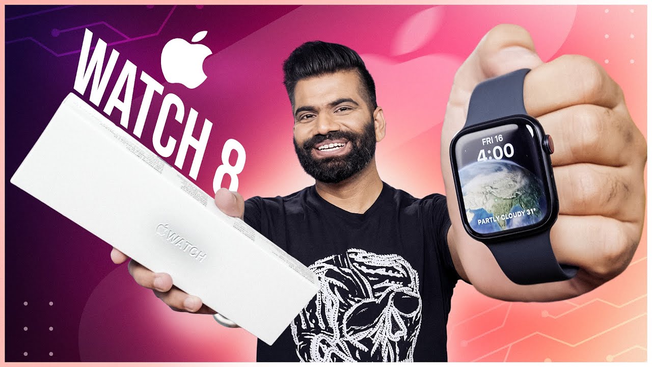 Apple Watch Series 8 Unboxing & First Look🔥🔥🔥