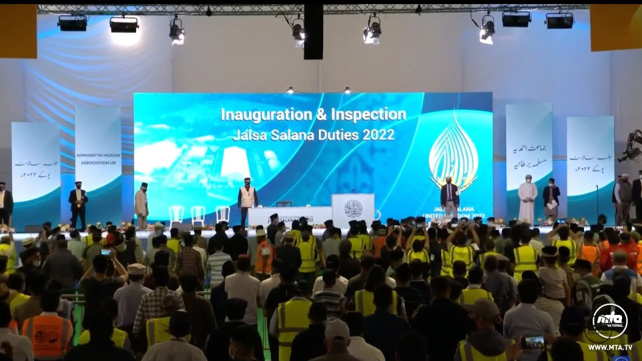 Inauguration and Inspection | Jalsa Salana UK 2022