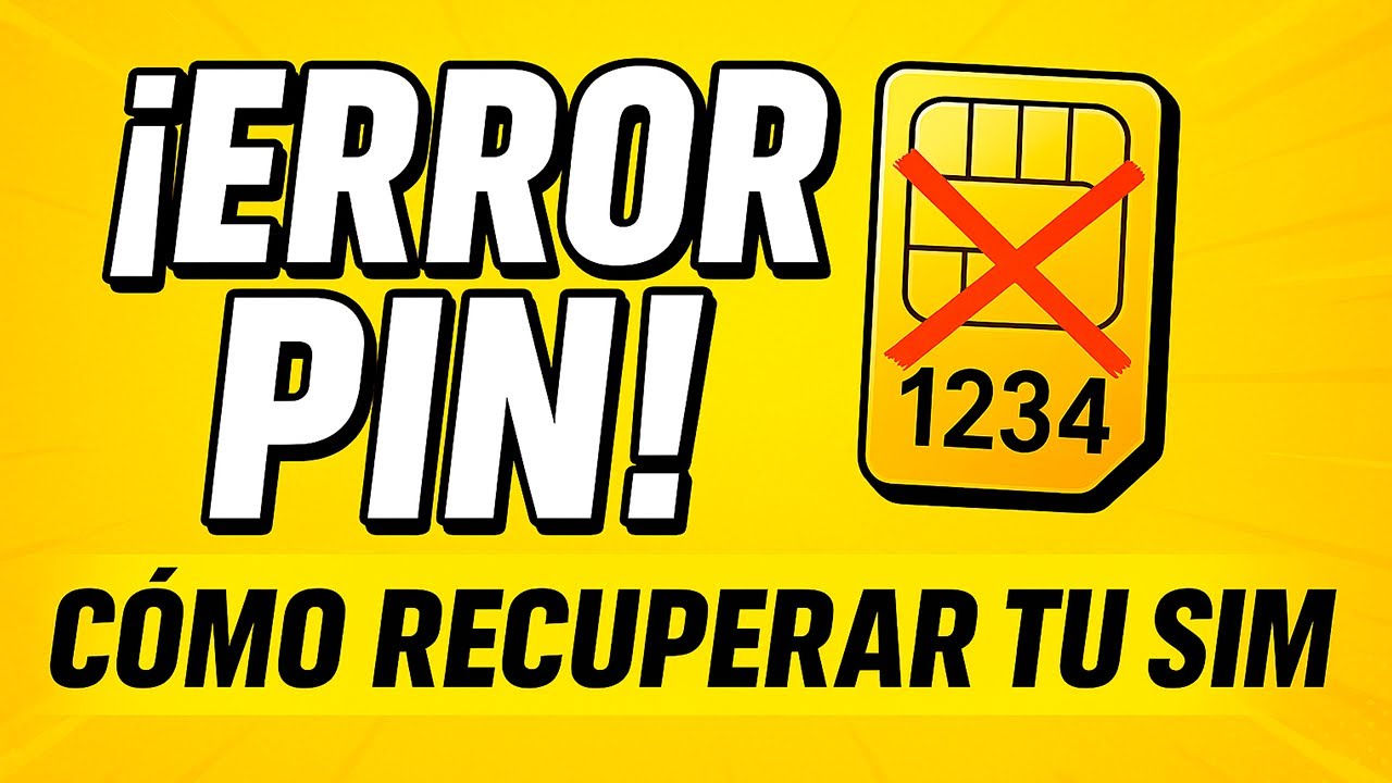 Código de seguridad SIM: qué hacer si se bloquea tu tarjeta