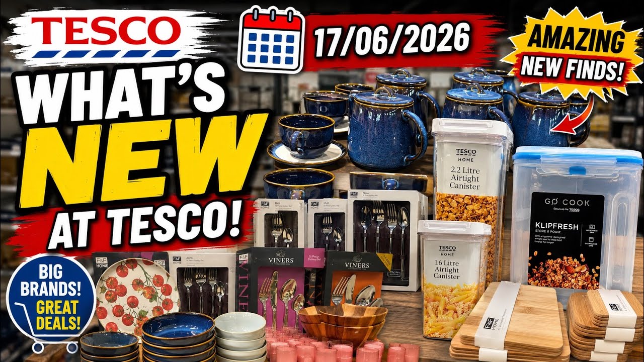 TESCO NEW IN SPECIAL BUYS | Amazing Home & Kitchen Finds June 2026 | Tesco Shopping Tour