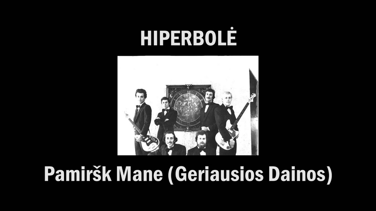 Hiperbolė - Pamirsk mane 1991 (geriausios dainos) LP