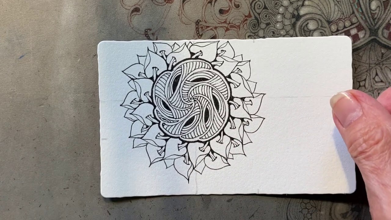 Zentangle Project Pack No. 11 - Day 8