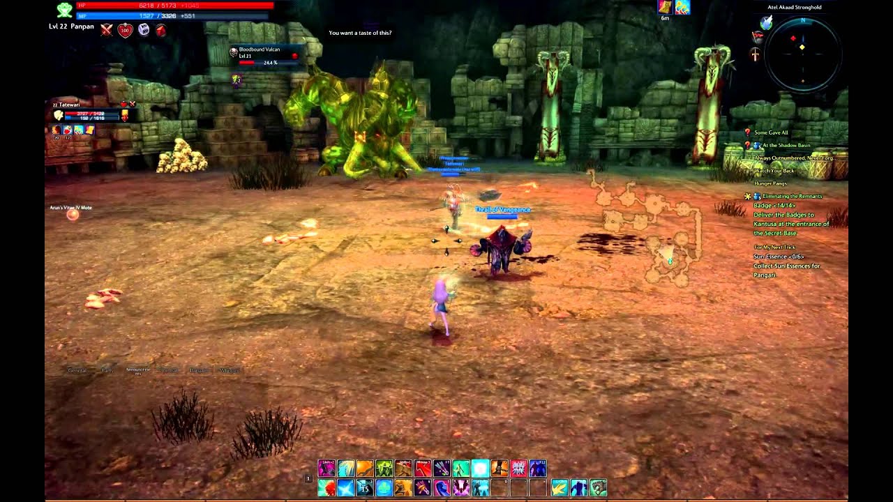 Tera EU - Mystic Gameplay - Bams and Boss