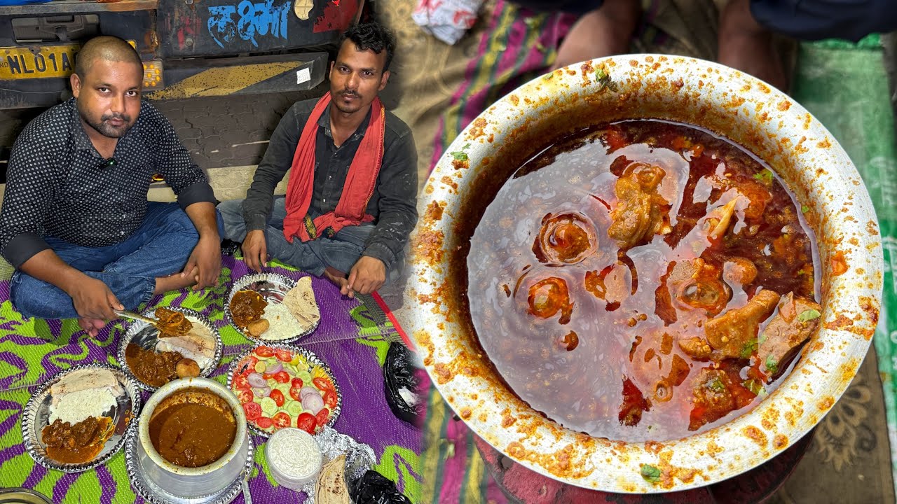 Nepal के Truck Driver साहब बनाए ऐसा Mutton Curry। उँगलिया चाट-चाट के खाए सभी लोग।Zaika Zindagi ।