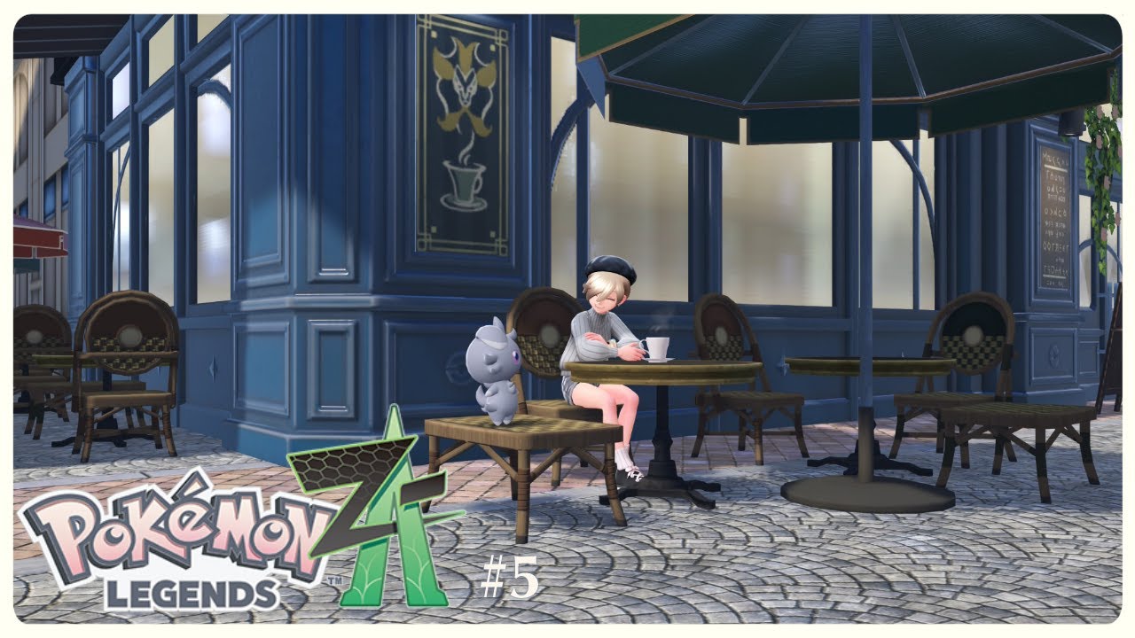 〖Pokémon LEGENDS Z-A〗#5 カフェ巡り検定&ものひろい検定1級、そしてついにメガメガニウムへ…！？〖#新人Vtuber 〗※ネタバレ注意