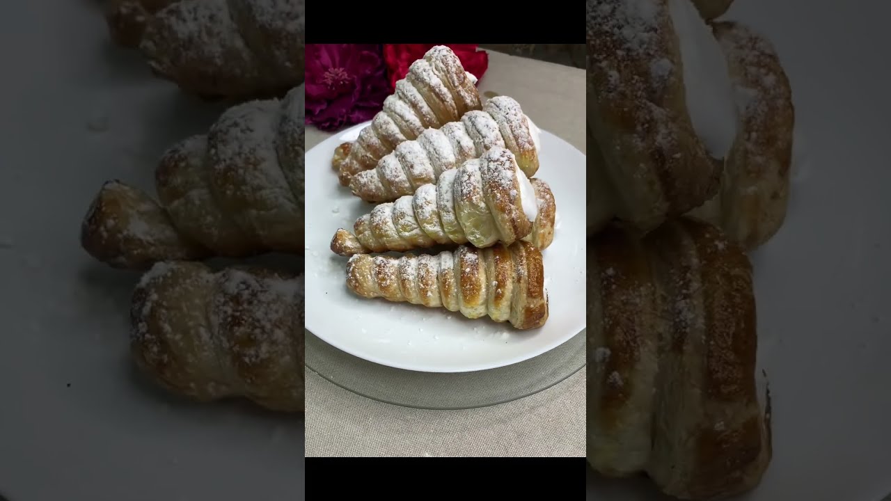 Секрет трубочек с белковым кремом/Das Geheimnis der R&ouml;hrchen mit Proteincreme