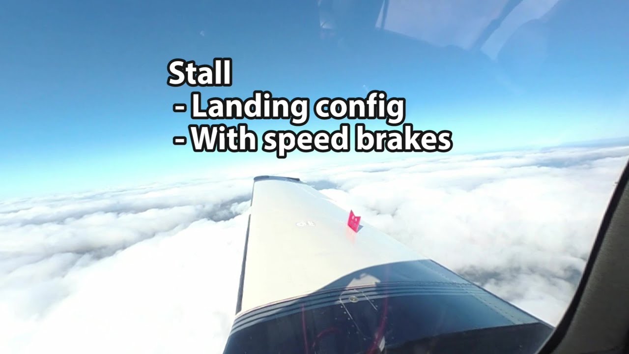 Stalls in a Mooney Ovation - effect of weight and speed brakes.