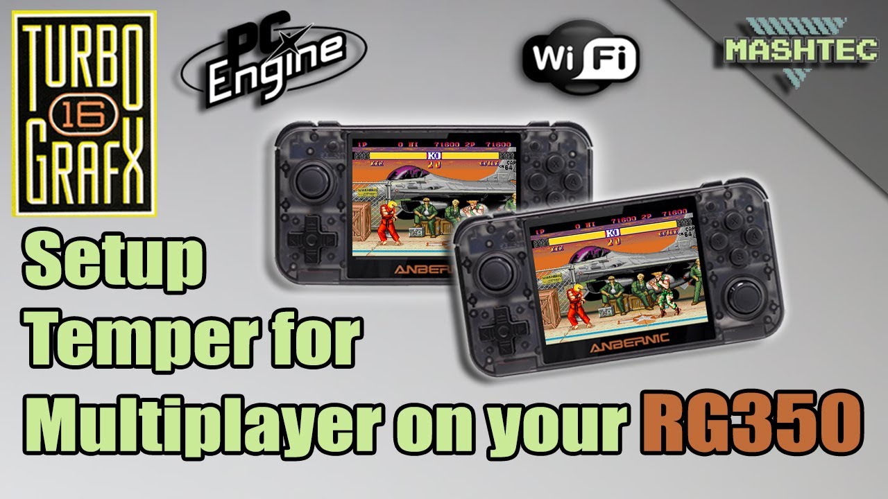 RG350 - How to install & setup TurboGrafx-16 (PC Engine) emulator for multiplayer gaming